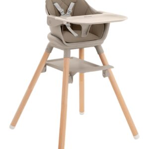 Kikkaboo Стол за хранене 6в1 Woody Beige