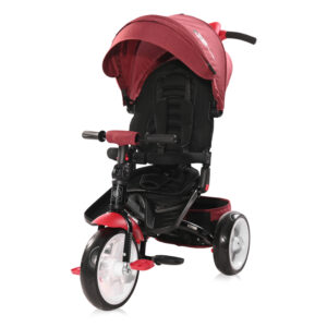 LorelliEmotion ТРИКОЛКА JAGUAR RED & BLACK LUXE