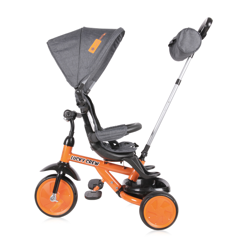 LorelliEmotion ТРИКОЛКА LUCKY CREW BLACK&ORANGE - Image 3