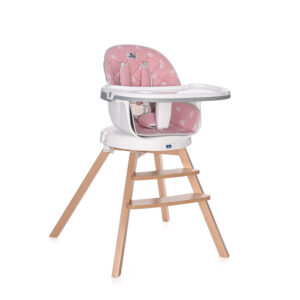 Lorelli Premium СТОЛ ЗА ХРАН. NAPOLI С РОТАЦИЯ PINK BEARS