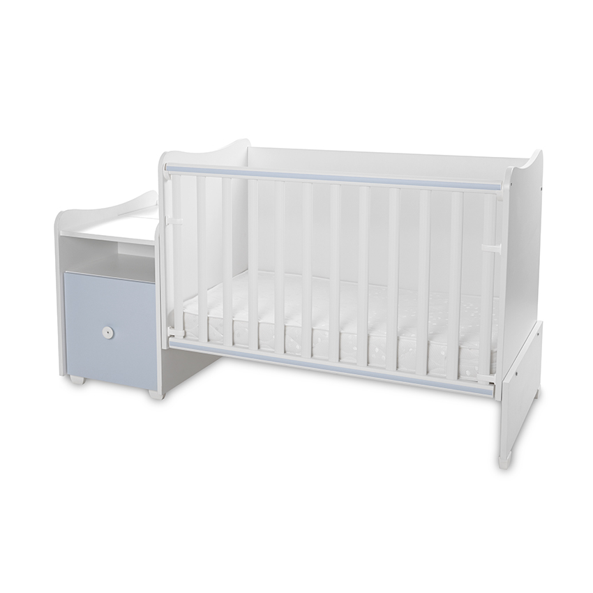 Lorelli Classic ЛЕГЛО TREND PLUS 70/160 ЦВЯТ БЯЛО/BABY BLUE-3box - Image 16