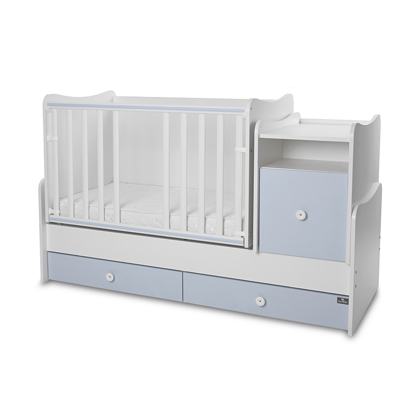 Lorelli Classic ЛЕГЛО TREND PLUS 70/160 ЦВЯТ БЯЛО/BABY BLUE-3box - Image 15