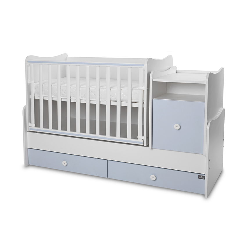 Lorelli Classic ЛЕГЛО TREND PLUS 70/160 ЦВЯТ БЯЛО/BABY BLUE-3box - Image 13