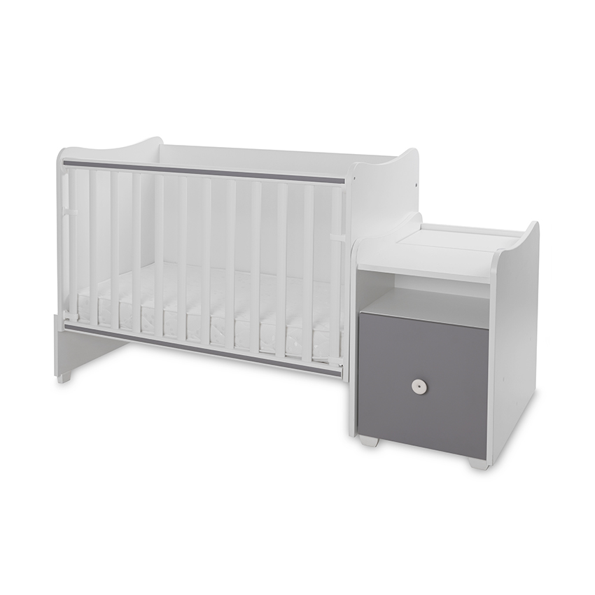 Lorelli Classic ЛЕГЛО TREND PLUS 70/160 ЦВЯТ БЯЛО/STONE GREY-3box - Image 17
