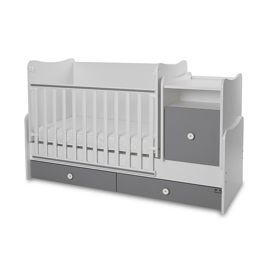 Lorelli Classic ЛЕГЛО TREND PLUS 70/160 ЦВЯТ БЯЛО/STONE GREY-3box - Image 14