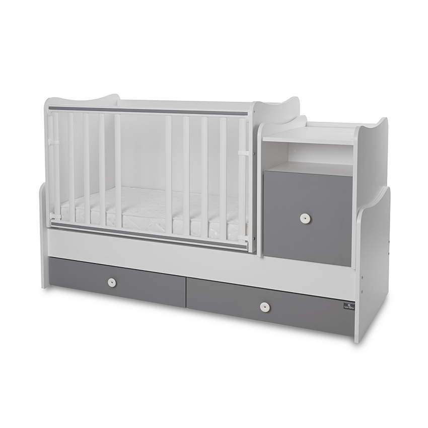 Lorelli Classic ЛЕГЛО TREND PLUS 70/160 ЦВЯТ БЯЛО/STONE GREY-3box - Image 15