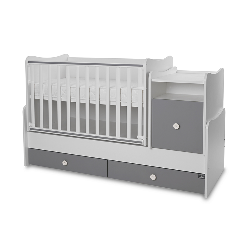 Lorelli Classic ЛЕГЛО TREND PLUS 70/160 ЦВЯТ БЯЛО/STONE GREY-3box - Image 13
