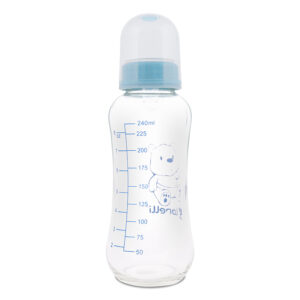 Baby Care СТЪКЛЕНО ШИШЕ 240 МЛ MOONLIGHT BLUE