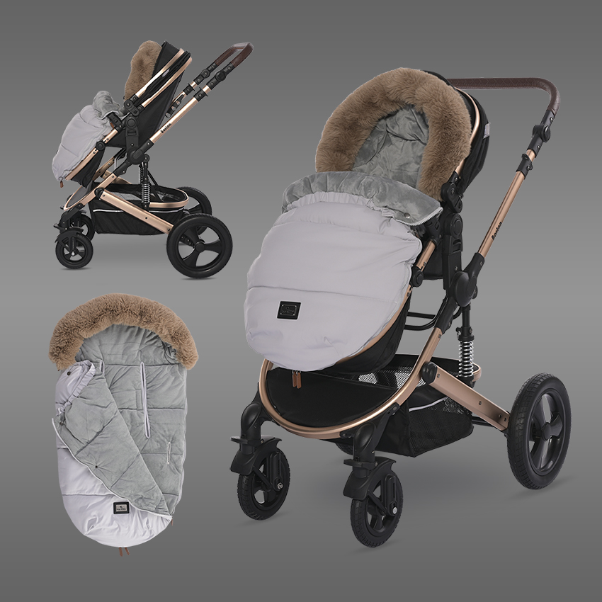 ТЕРМОЧУВАЛЧЕ ЗА КОЛИЧКА LUXE GREY - Image 2
