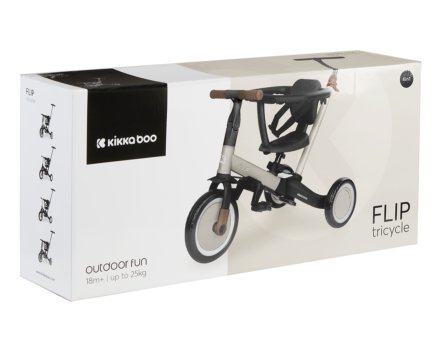 Kikkaboo Триколка 5в1 Flip Beige - Image 12