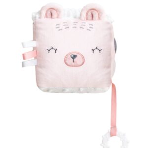 Kikkaboo Плюшено кубче Bear with me Pink