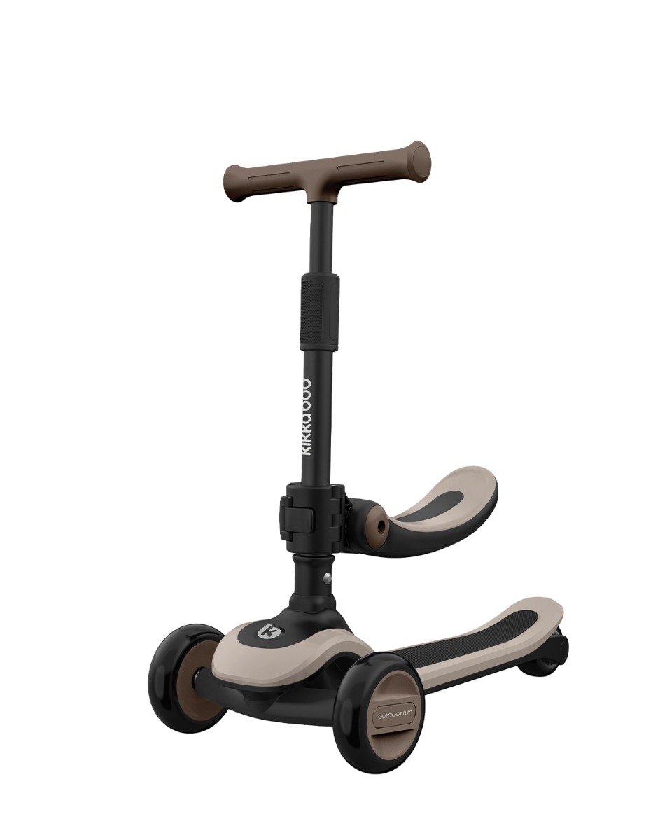 Kikkaboo Тротинетка Treo 2в1 Beige