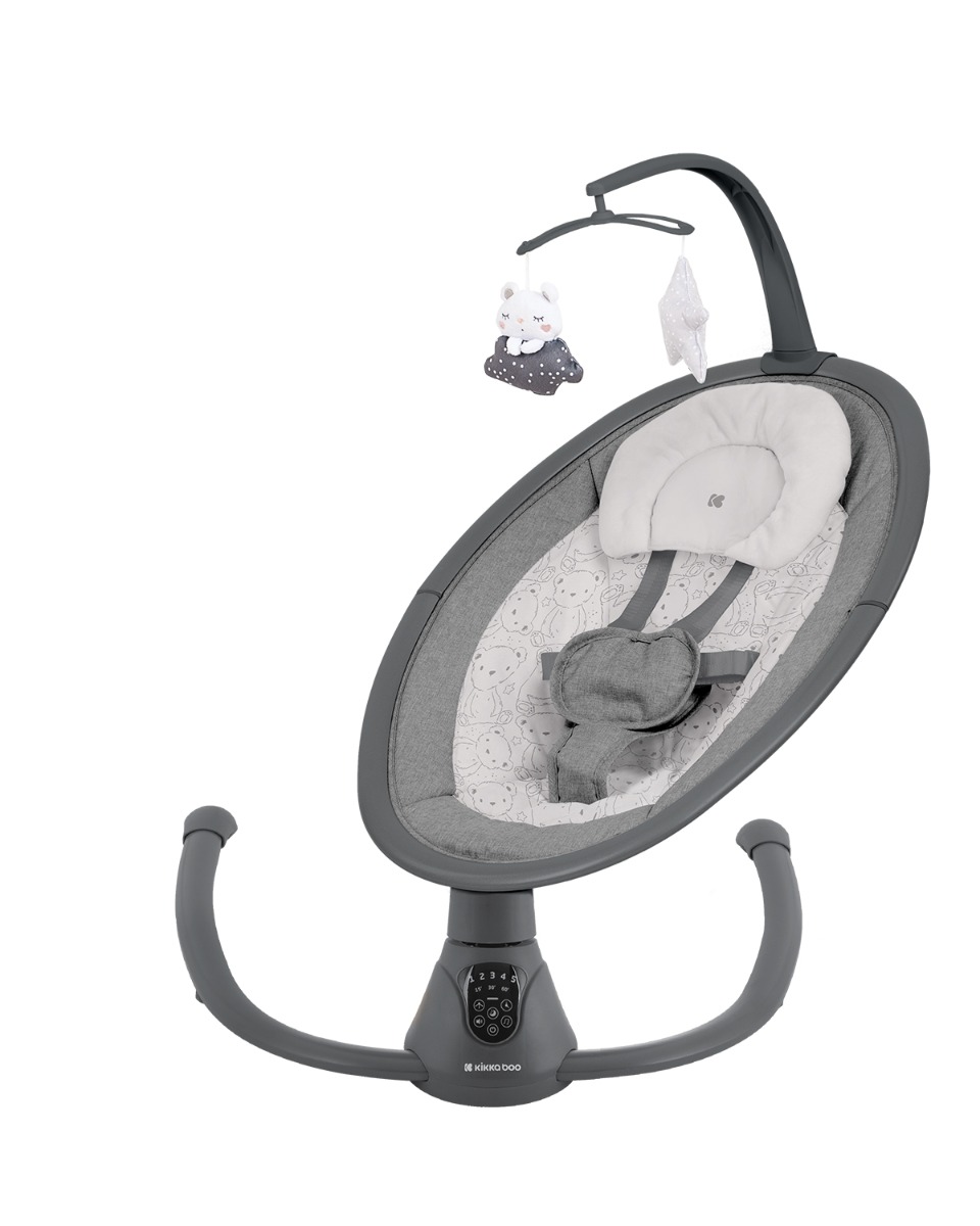 Kikkaboo Електрическа люлка Twiddle Grey 2024 - Image 2