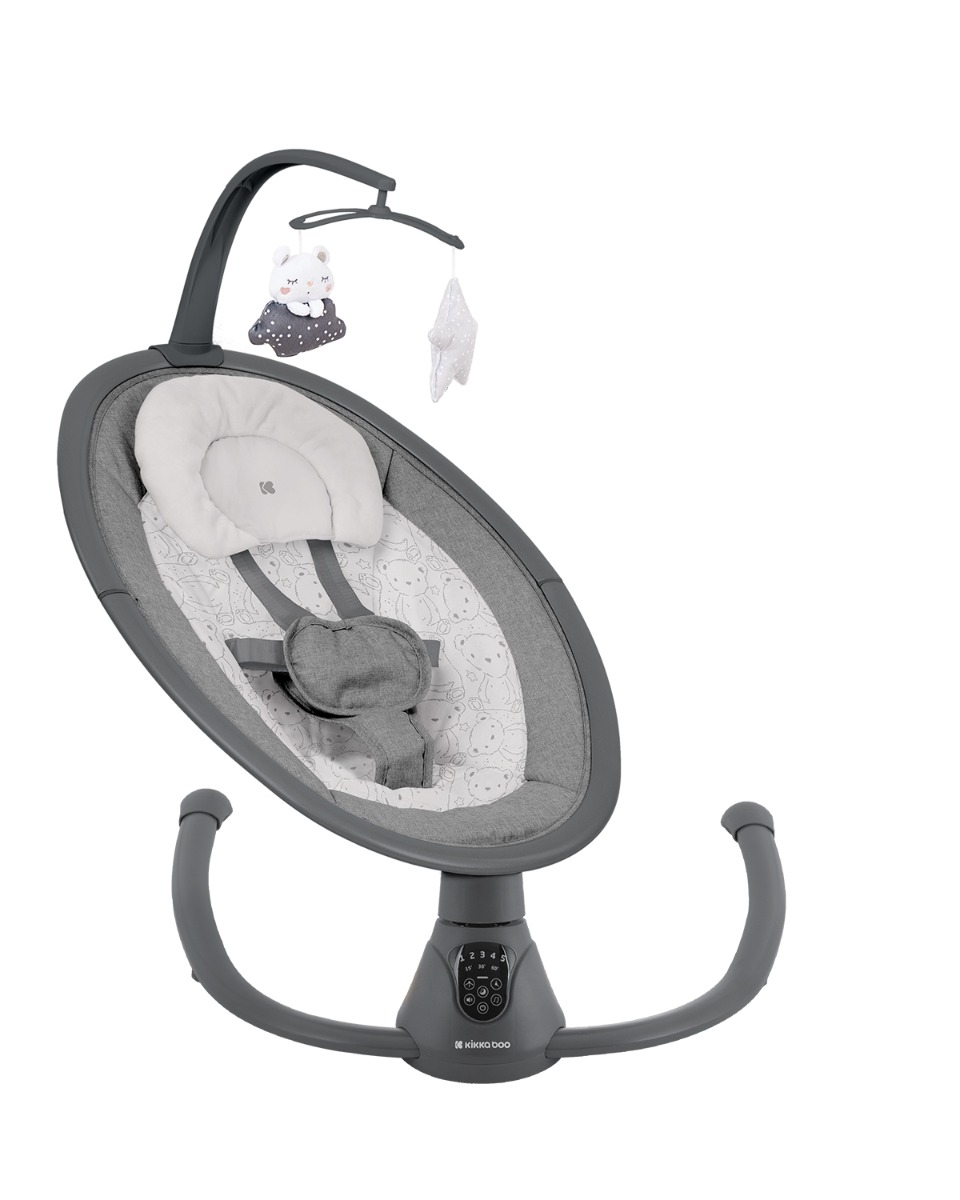 Kikkaboo Електрическа люлка Twiddle Grey 2024 - Image 3