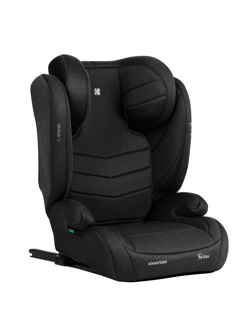 Kikkaboo Стол за кола 100-150 см i-Stand i-SIZE Black - Image 2