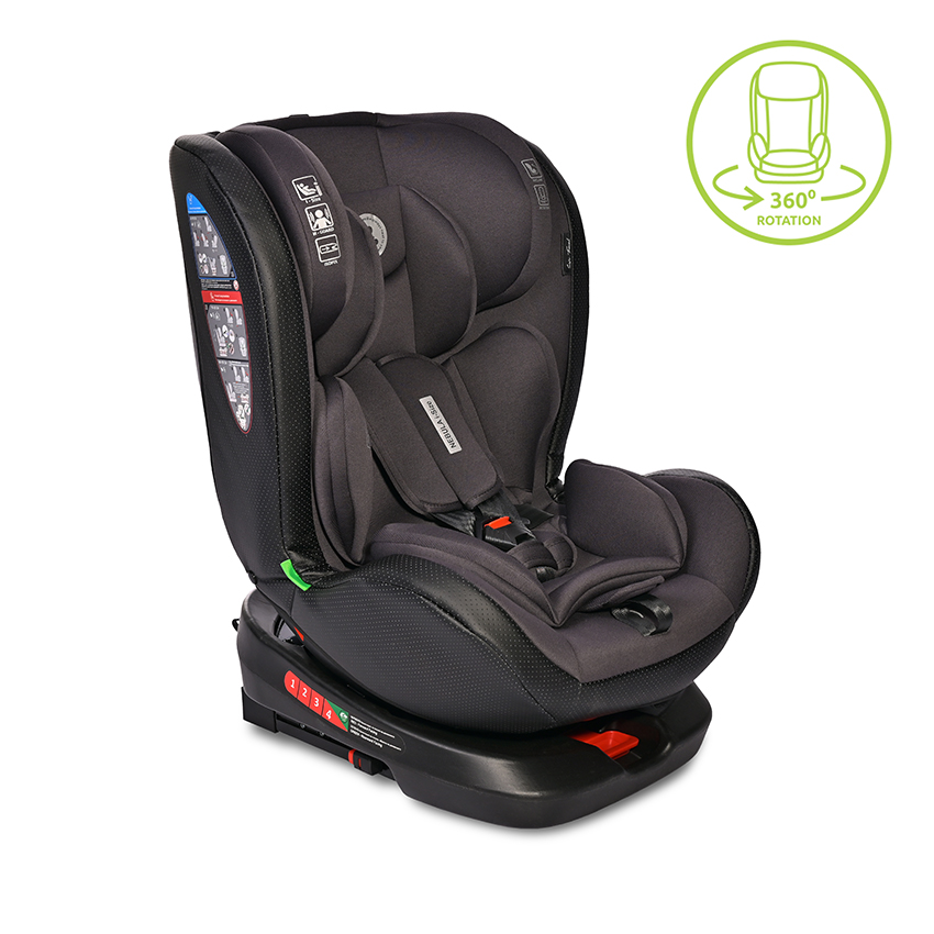 СТОЛ ЗА КОЛА NEBULA i-Size 360 ISOFIX 40-150 BLACK - Image 3