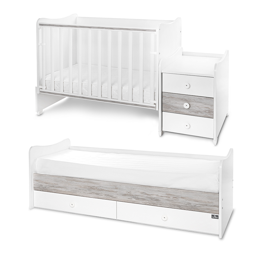 Lorelli Classic ЛЕГЛО MAXI PLUS NEW 70/160 БЯЛО/АРТ-3BOX - Image 28