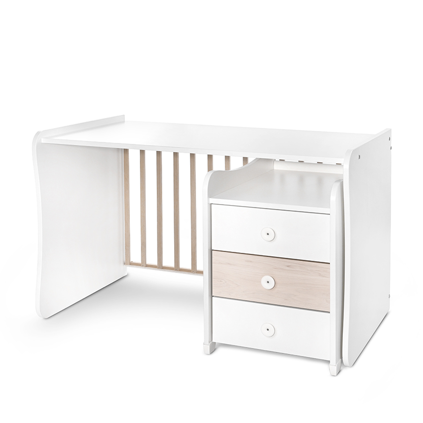 Lorelli Classic ЛЕГЛО MAXI PLUS NEW 70/160 БЯЛО/СВЕТЪЛ ДЪБ-3BOX - Image 25