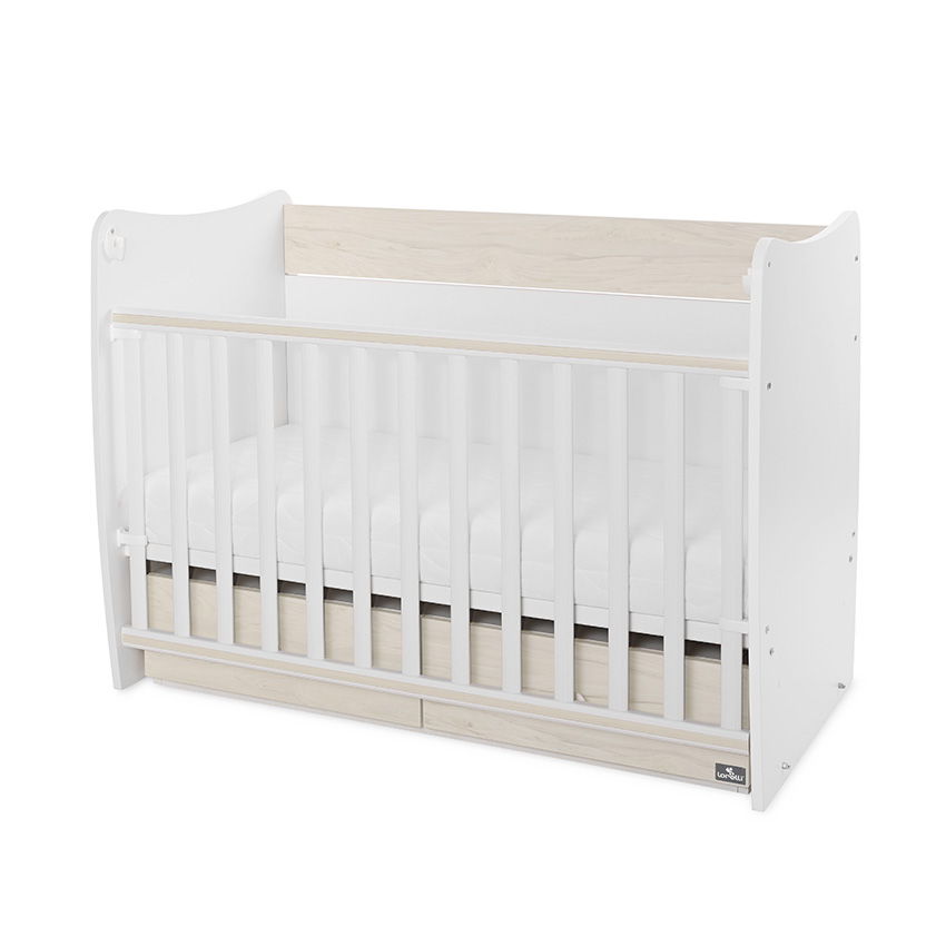 Lorelli Classic ЛЕГЛО MATRIX NEW 60/120 БЯЛО/СВЕТЪЛ ДЪБ-2BOX - Image 8