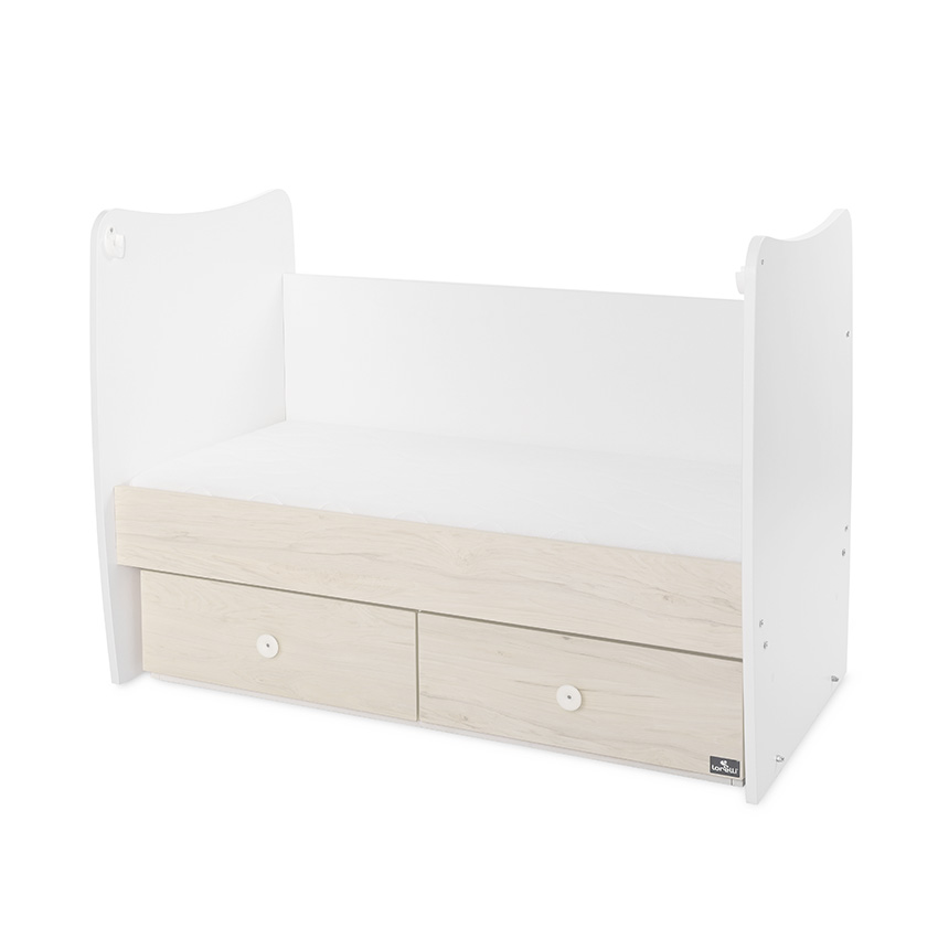 Lorelli Classic ЛЕГЛО MATRIX NEW 60/120 БЯЛО/СВЕТЪЛ ДЪБ-2BOX - Image 10