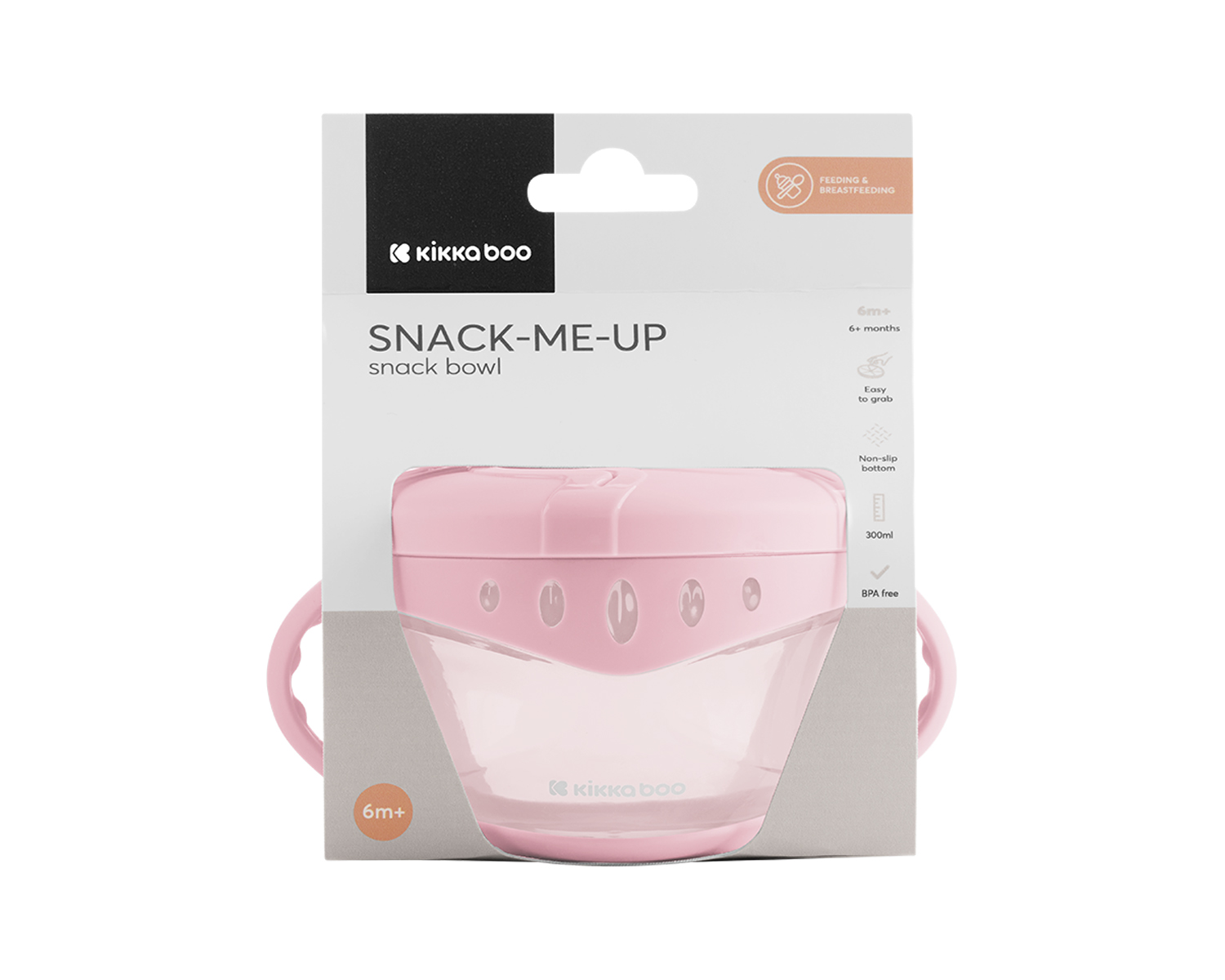 Kikkaboo Купа за снак Snack-me-up Pink - Image 5