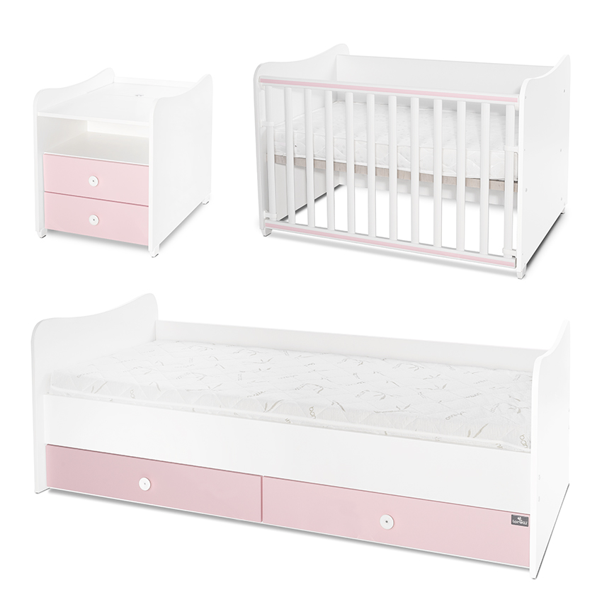Lorelli Classic ЛЕГЛО COMBO 172/72 БЯЛО/ORCHID PINK - Image 11
