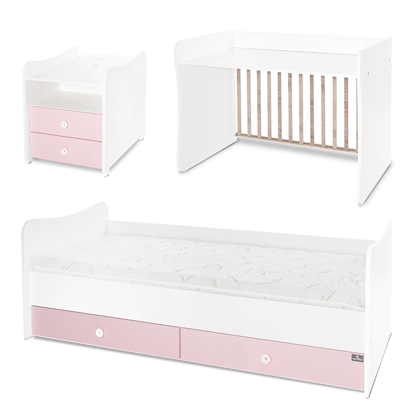 Lorelli Classic ЛЕГЛО COMBO 172/72 БЯЛО/ORCHID PINK - Image 12