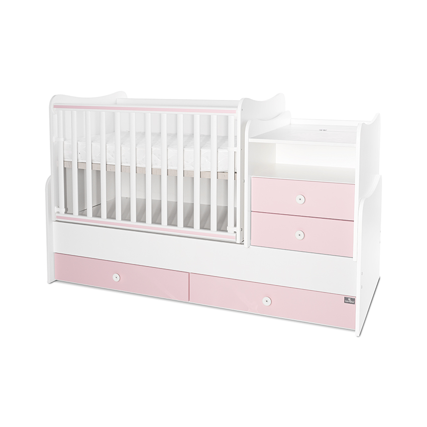 Lorelli Classic ЛЕГЛО COMBO 172/72 БЯЛО/ORCHID PINK - Image 3