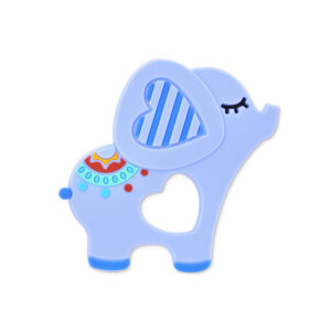 Baby Care СИЛИКОНОВА ГРИЗАЛКА СЛОНЧЕ LUCKY СИНЯ