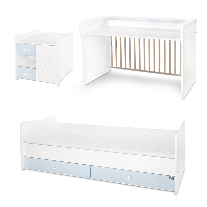 Lorelli Classic ЛЕГЛО MiniMAX NEW 190/72 ЦВЯТ БЯЛО/BABY BLUE - Image 26