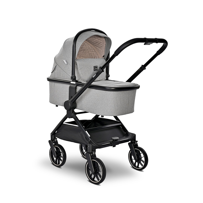 Д.КОЛИЧКА REYA 3in1 GREY с реверсивна дръжка - Image 2