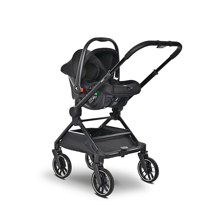 Д.КОЛИЧКА REYA 3in1 GREY с реверсивна дръжка - Image 12
