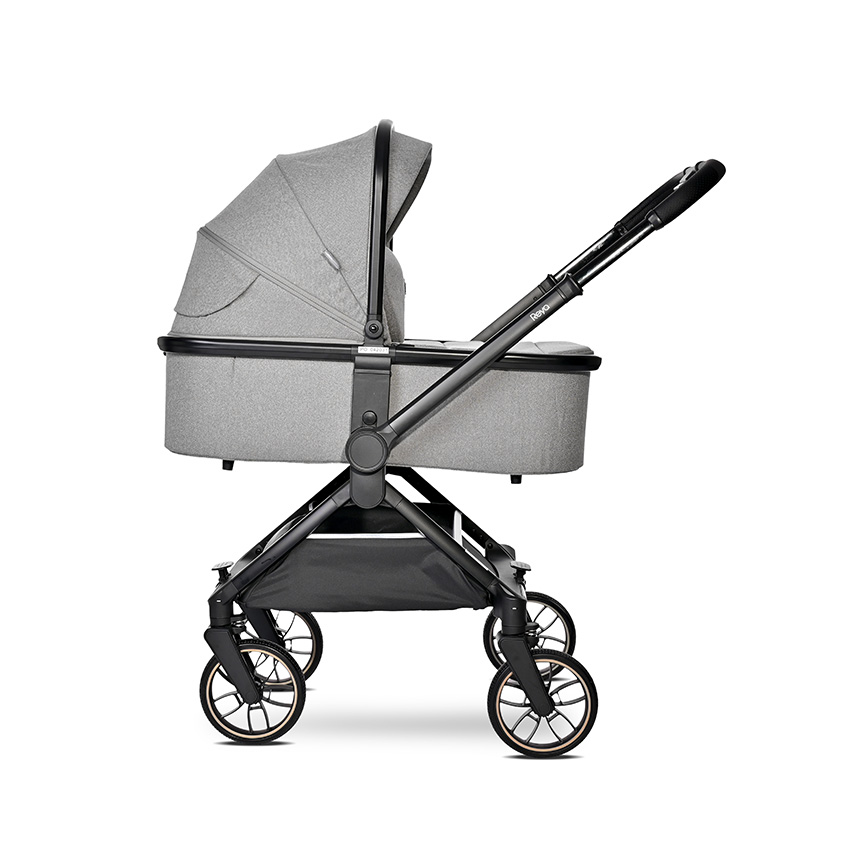 Д.КОЛИЧКА REYA 3in1 GREY с реверсивна дръжка - Image 3