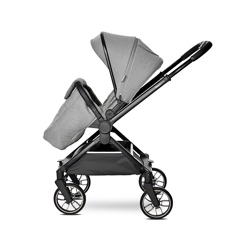 Д.КОЛИЧКА REYA 3in1 GREY с реверсивна дръжка - Image 10