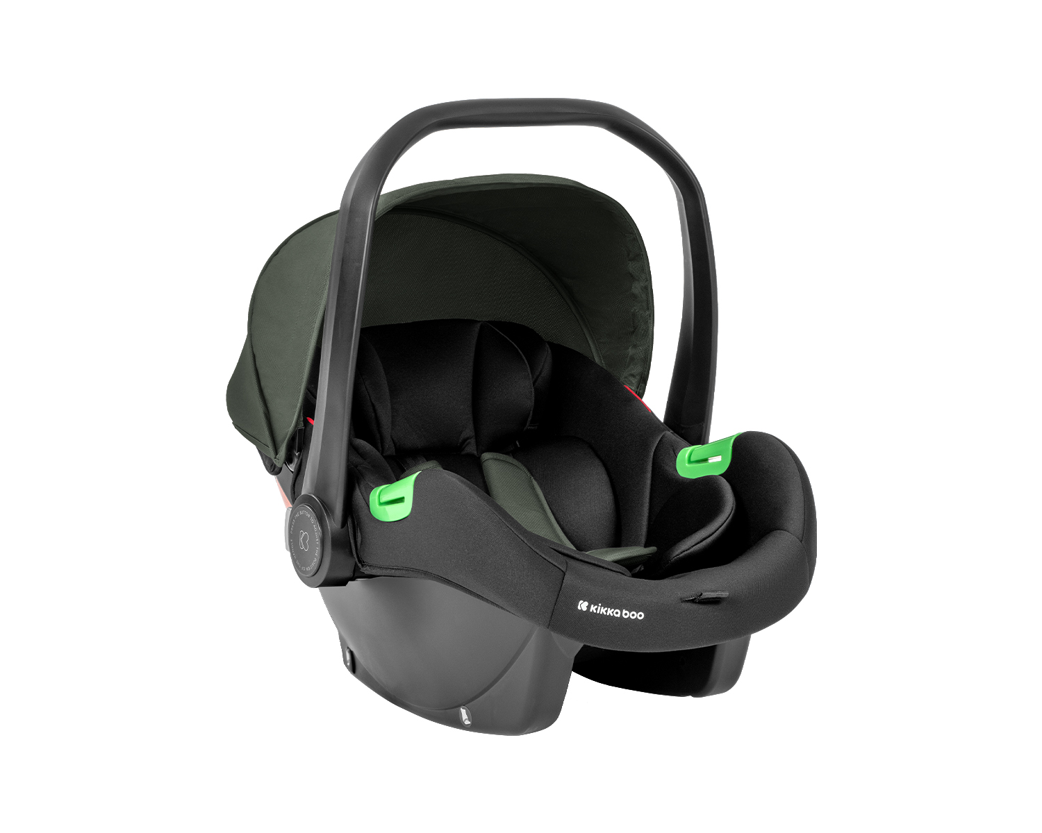 Kikkaboo Комбинирана количка 3в1 с кош за новородено Ava Army Green - Image 27