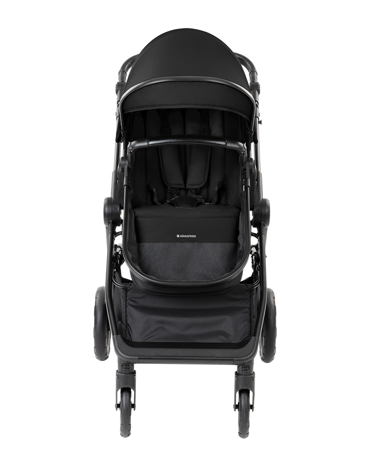 Kikkaboo Комбинирана количка 3в1 с кош за новородено Ava Black - Image 15