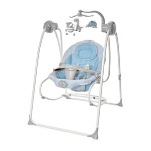 Lorelli Classic ЕЛ. ЛЮЛКА ШЕЗЛОНГ TANGO CAMEO BLUE 2in1