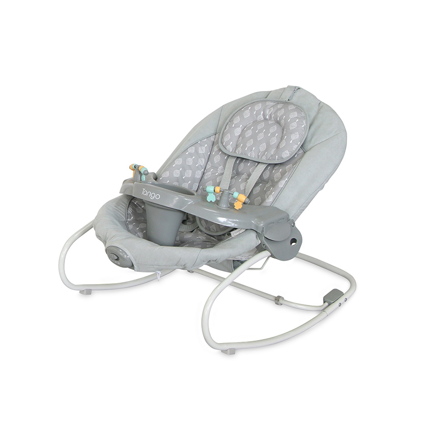 Lorelli Classic ЕЛ. ЛЮЛКА ШЕЗЛОНГ TANGO GREY TREES 2in1 - Image 8