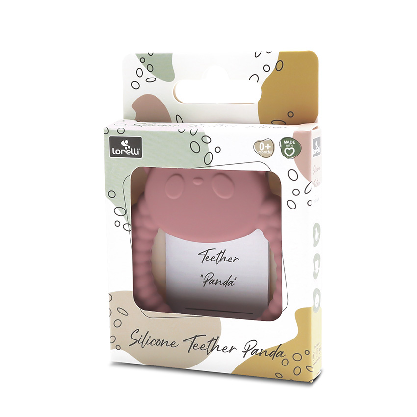 СИЛИКОНОВА ГРИЗАЛКА ПАНДА NATURAL DEEP PINK - Image 3