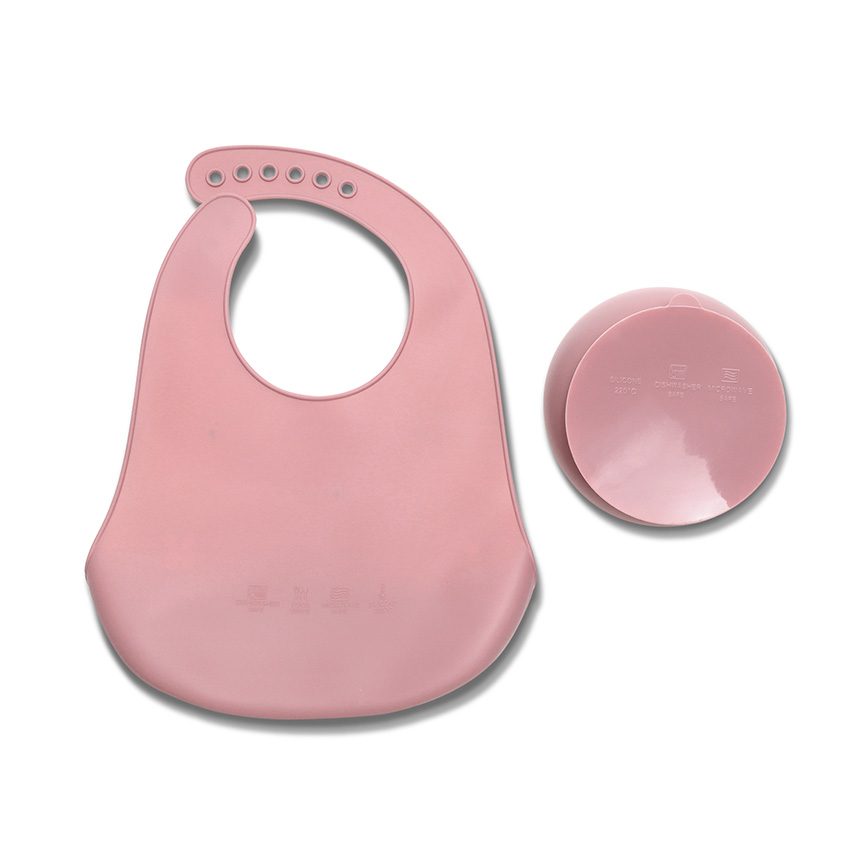 СИЛИКОНОВ СЕТ ЗА ХРАНЕНЕ 2ЧАСTИ NATURAL DEEP PINK - Image 2