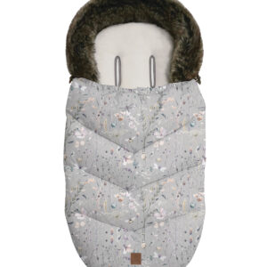 Kikkaboo Чувалче за количка Luxury Dreamy Fields Grey