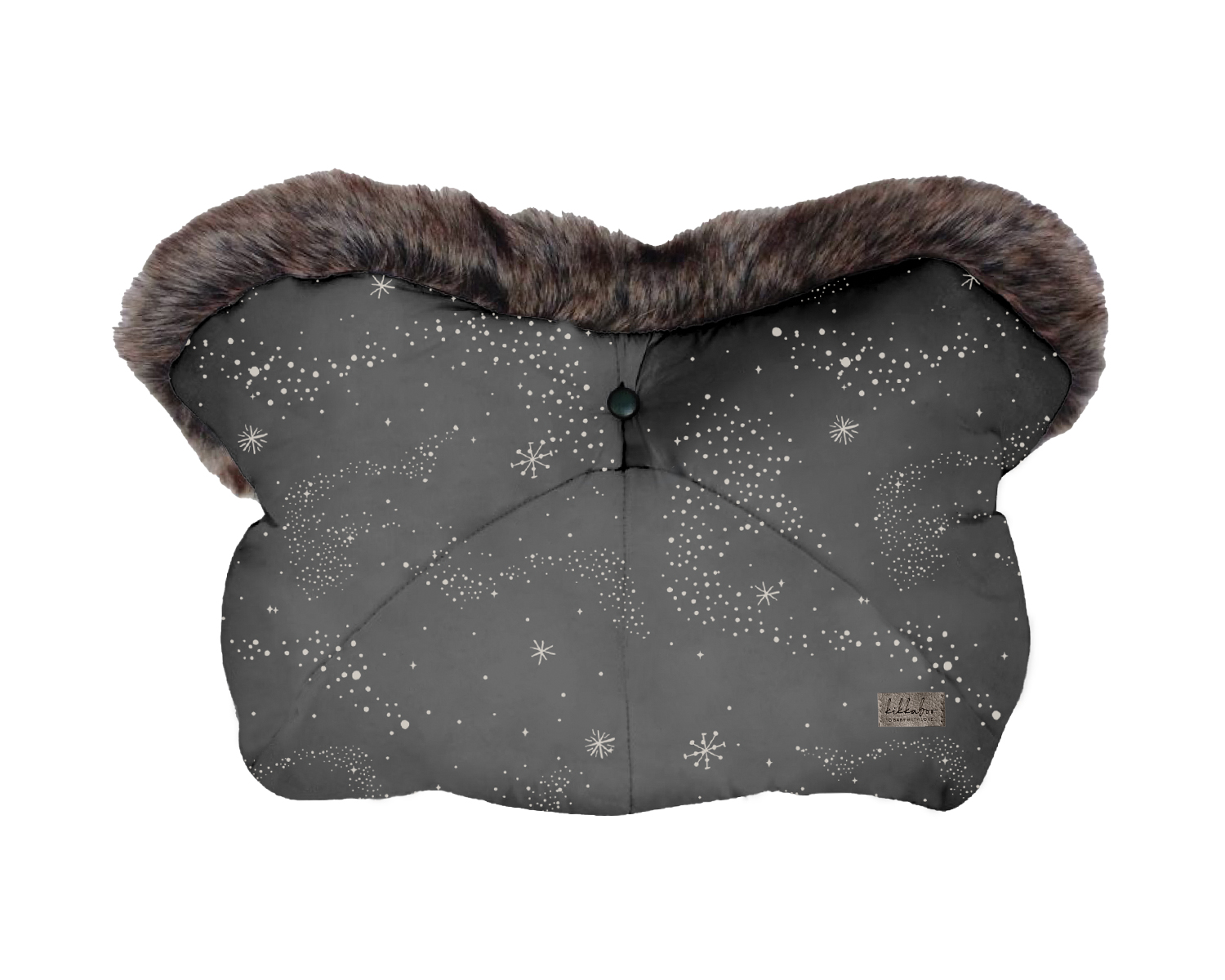 Kikkaboo Ръкавица за количка Trendy Galaxy Grey
