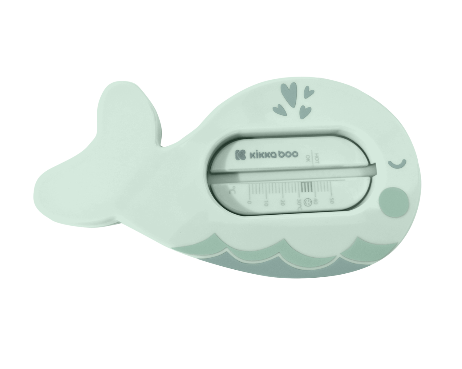 Kikkaboo Термометър за вода Whale Mint