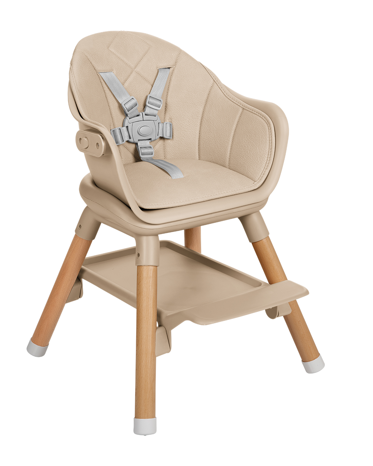 Kikkaboo Стол за хранене 6в1 Woody Beige - Image 23