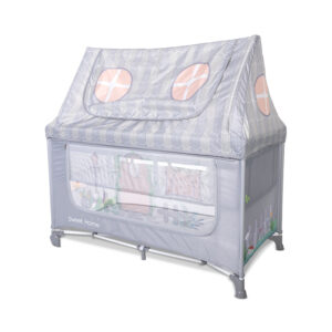 Lorelli Premium КОШАРА SWEET HOME 2 НИВА С ПОКРИВ GREY