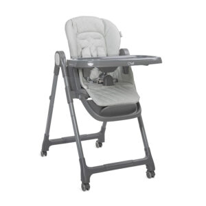 Lorelli Premium СТОЛ ЗА ХРАНЕНЕ 3В1 CHEF GREY LEATHER