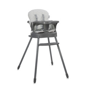 Lorelli Classic СТОЛ ЗА ХРАНЕНЕ 3в1 SIESTA GREY LEATHER
