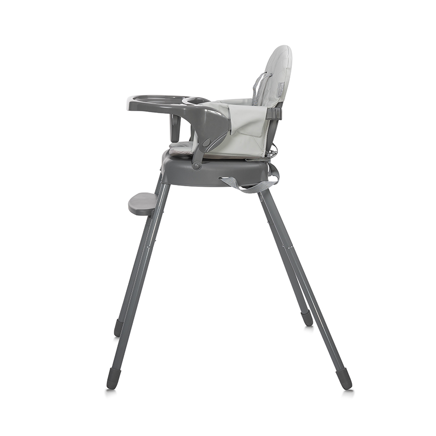 Lorelli Classic СТОЛ ЗА ХРАНЕНЕ 3в1 SIESTA GREY LEATHER - Image 3