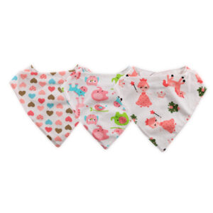 Baby Care ЛИГАВНИК БАНДАНА СЕТ 3 БР. GIRL