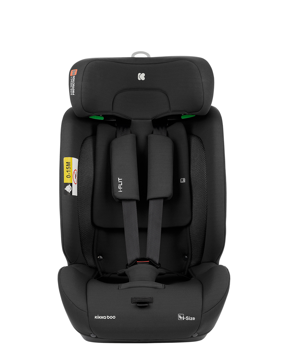Kikkaboo Стол за кола 76-150 см i-Flit i-SIZE Black - Image 3